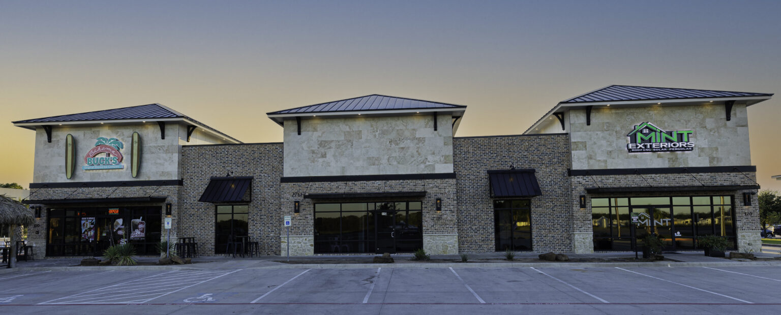 Landscaped outdoor living space